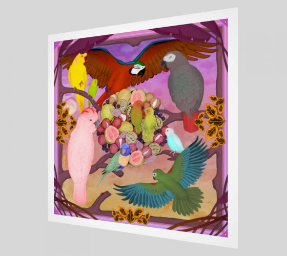 Sunset Feast Limited Edition Signed Art Print