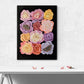 Endangered Checkerspot Butterflies and Roses Watercolor Illustration Fine Art Print Mockup