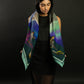 Dancing Lights Forest Mint Wool/Silk Blend Scarf