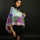 Dancing Lights Lovely Lilac Wool/Silk Blend Scarf