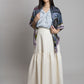 The Grey Whale Lavender Wool/Silk Blend Scarf