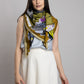The Grey Whale Ochre Wool/Silk Blend Scarf