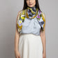 The Grey Whale Ochre Silk Twill Scarf