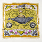 The Grey Whale Ochre Silk Twill Scarf