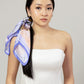 Wild Horizon Periwinkle Dream Silk Scarf