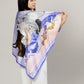 Wild Horizon Periwinkle Dream Silk Scarf