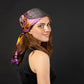 Sunset Feast Luxury Art Scarf