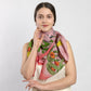 Lemurs of Madagascar (Rose) Eco Friendly Tencel Scarf