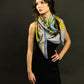 Misheo Wildlife of Pacific Northwest Lake Wool Silk Scarf