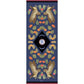 Owl and Rowan Berries Silk Scarf Shawl