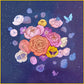 Cosmic Garden Silk Scarf